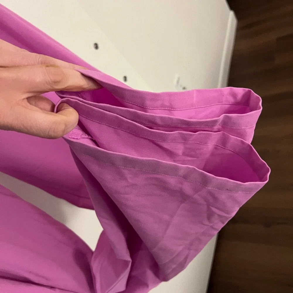 Figs - High waisted Livingston scrub pants in pink cloud (Tall XL) - Picture 6 of 11